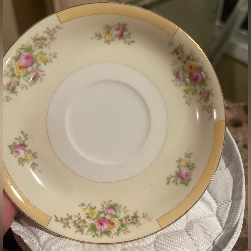 Meito Vintage Salad Fruit Dessert Plate Bundle of 4